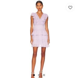 BCBGMAXAZRIA Chiffon Mini Dress
